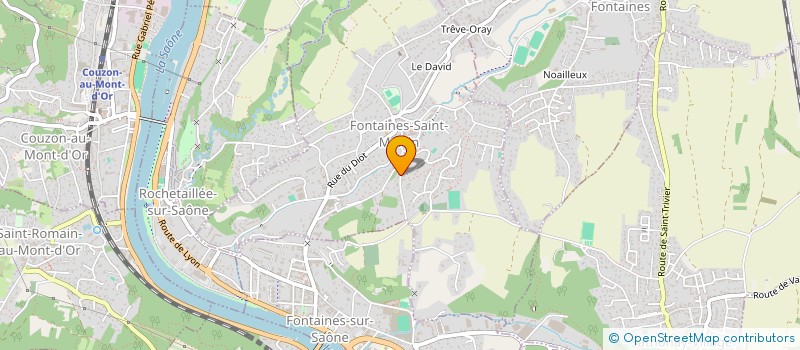 localisation de l'entreprise SCI CENDREE 4  FONTAINES-SAINT-MARTIN