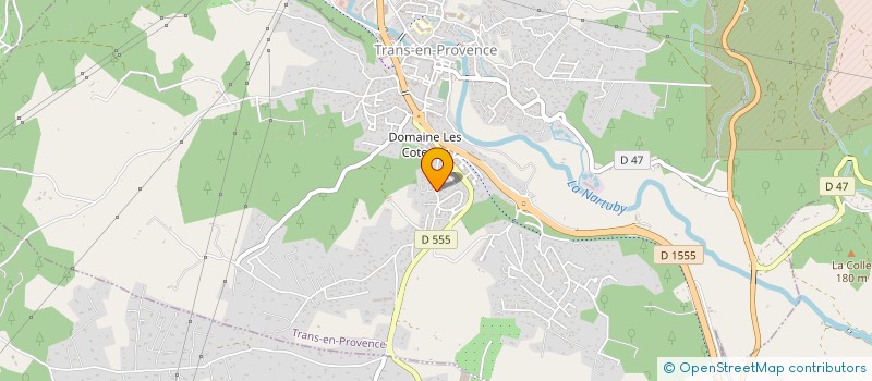 localisation de l'entreprise SCI CENTAURE à TRANS-EN-PROVENCE