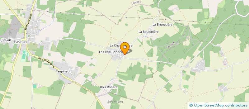 localisation de l'entreprise SCI CENTAUREE  LAVOUX