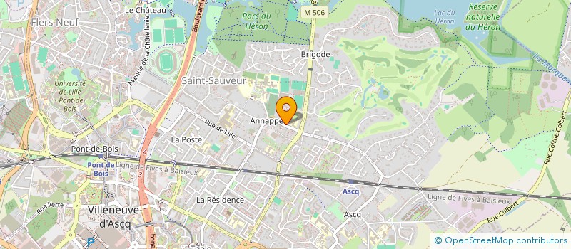 localisation de l'entreprise SCI CENTENAIRE à VILLENEUVE-D'ASCQ