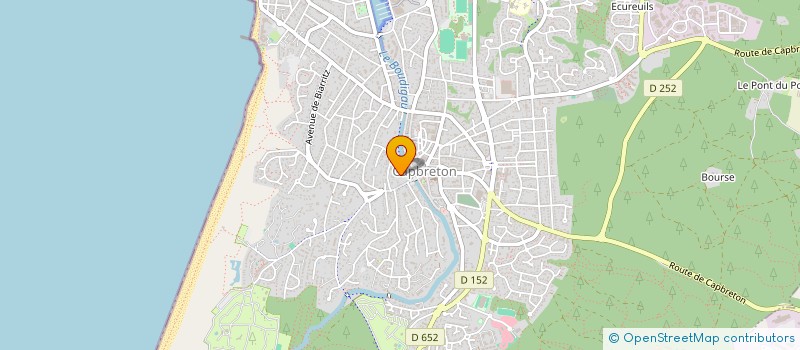 localisation de l'entreprise SCI CENTRAL PERK à CAPBRETON