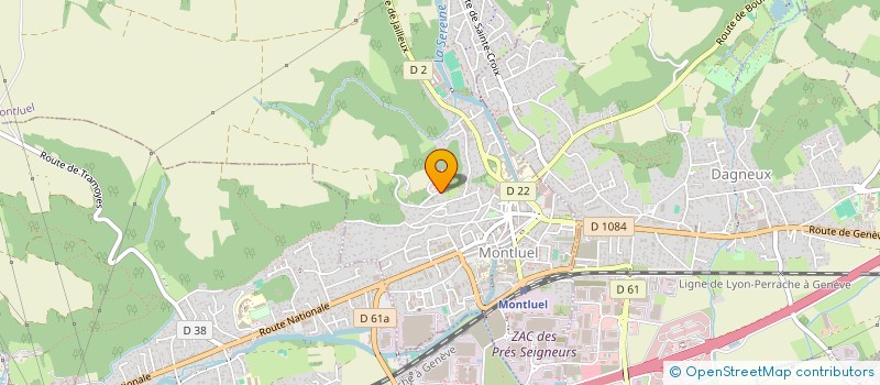 localisation de l'entreprise SCI CENTRALE DE MONTLUEL  MONTLUEL