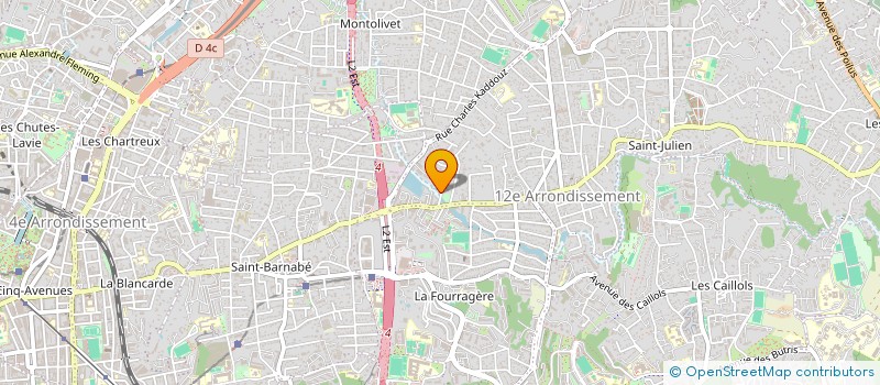 localisation de l'entreprise SCI CENTRALE DU 12 à MARSEILLE