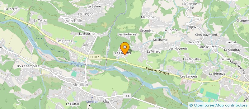 localisation de l'entreprise SCI CENTRALE REPUBLIQUE  SAMOENS