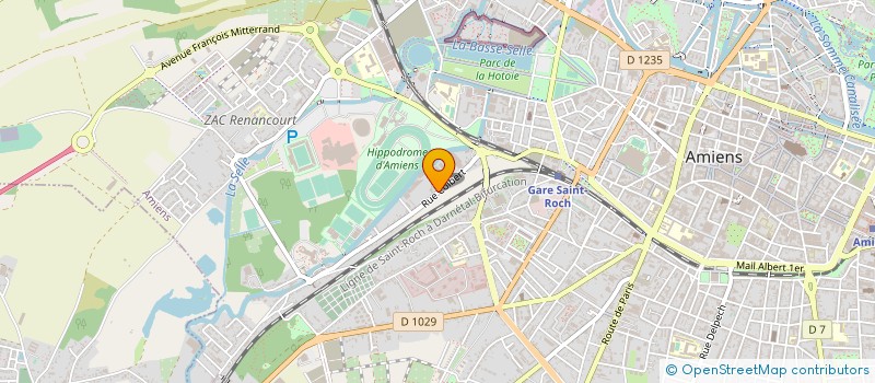 localisation de l'entreprise SCI CENTRE COLBERT N 1 à AMIENS