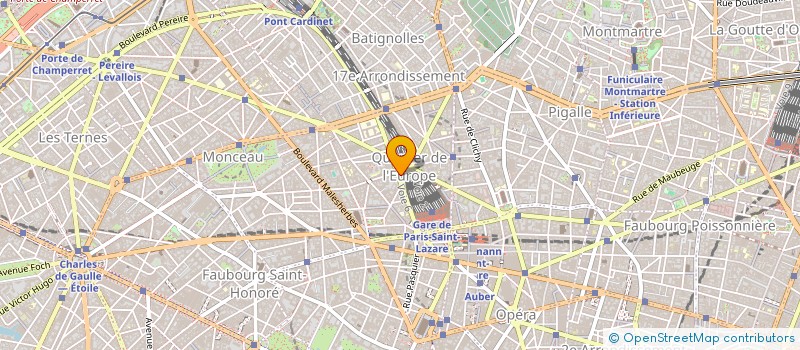 localisation de l'entreprise SCI CENTRE COMMERCIAL LIEVRE à PARIS
