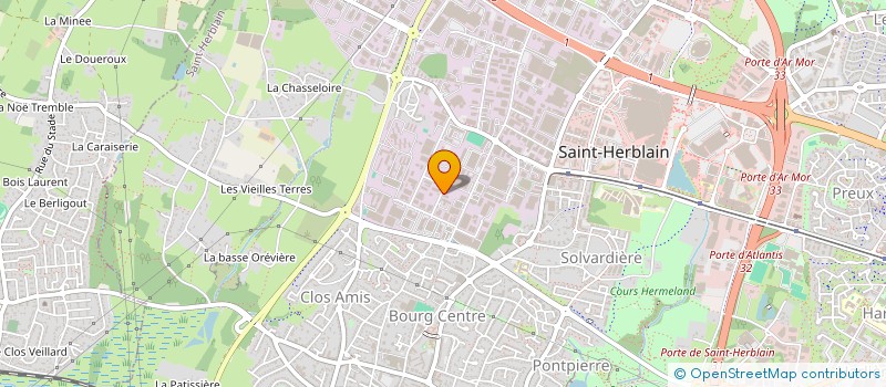 localisation de l'entreprise SCI CENTRE D AFFAIRES ATLANTEC  LA BAULE-ESCOUBLAC