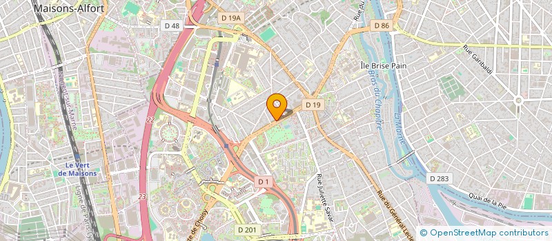localisation de l'entreprise SCI CENTRE D'IMAGERIE DU NOUVEAU CRETEIL à CRETEIL