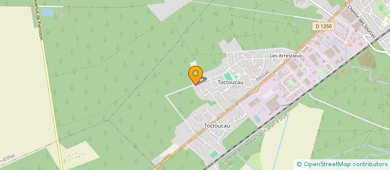 localisation de l'entreprise SCI CENTRE EQUESTRE ET LOISIR PORTE DU BASSIN BIGANOS  PESSAC