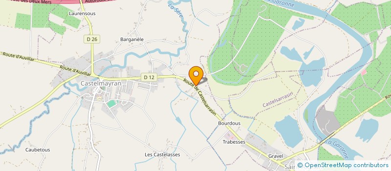 localisation de l'entreprise SCI CENTRE EQUESTRE PACHKA  CASTELMAYRAN