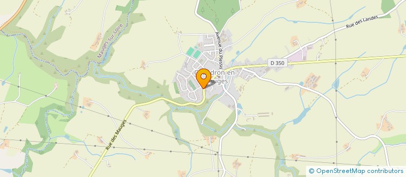 localisation de l'entreprise SCI CENTRE MEDICAL DE LA POMMERAYE  MAUGES-SUR-LOIRE