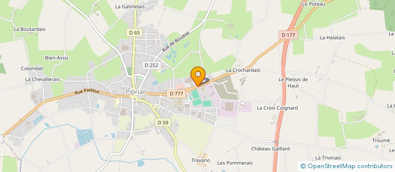 localisation de l'entreprise SCI CENTRIMO  PIPRIAC