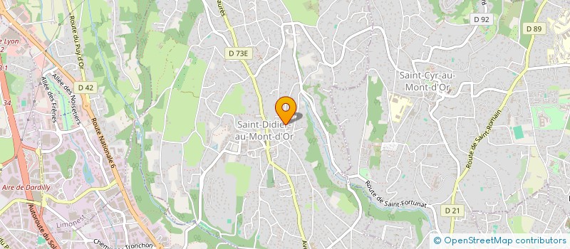 localisation de l'entreprise SCI CENTUS  SAINT-DIDIER-AU-MONT-D'OR