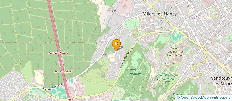 localisation de l'entreprise SCI CEPA à VILLERS-LES-NANCY