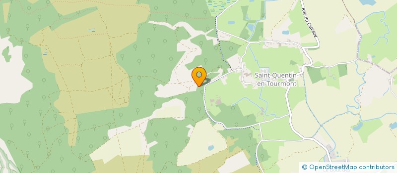 localisation de l'entreprise SCI CEPA SAINT OUEN  SAINT-QUENTIN-EN-TOURMONT