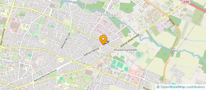 localisation de l'entreprise SCI CEPAFO à PAU