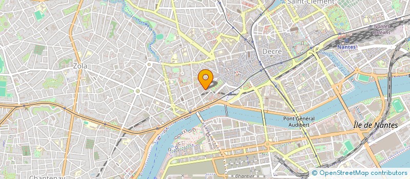 localisation de l'entreprise SCI CEPAG à NANTES