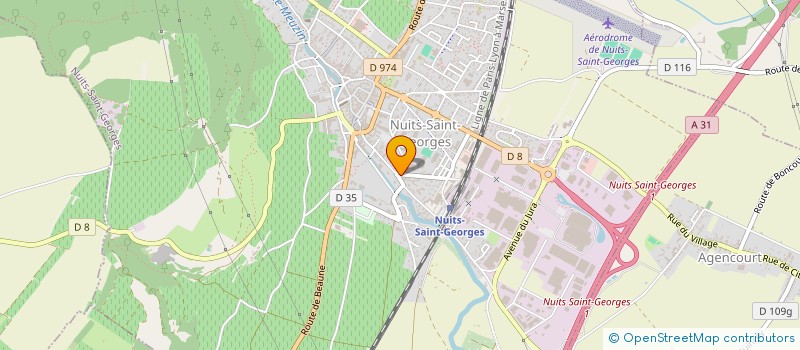 localisation de l'entreprise SCI CEPAM à NUITS-SAINT-GEORGES