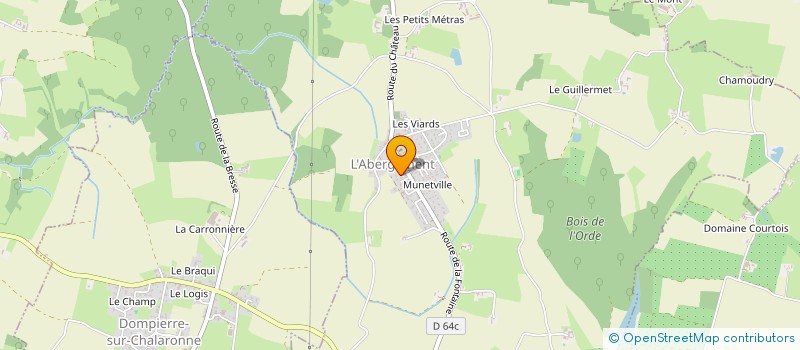 localisation de l'entreprise SCI CEPAUTOJU à L'ABERGEMENT-CLEMENCIAT