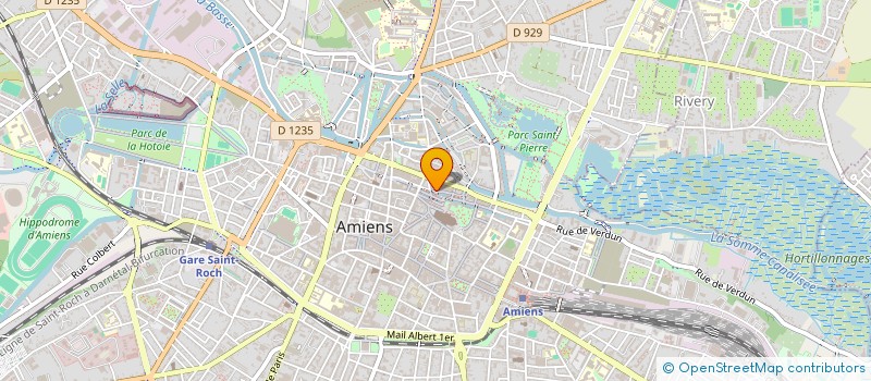 localisation de l'entreprise SCI CEPHEE à AMIENS