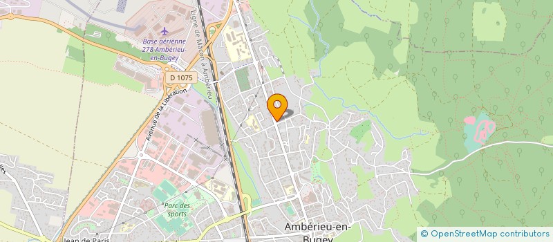 localisation de l'entreprise SCI CEPHIE  AMBERIEU-EN-BUGEY