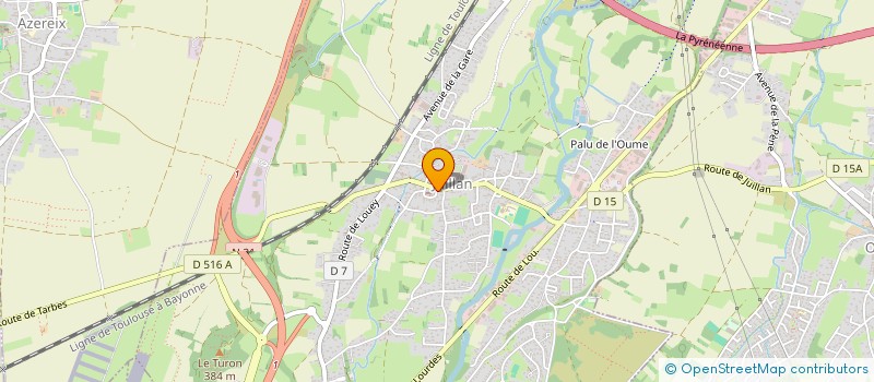 localisation de l'entreprise SCI CEPI  JUILLAN