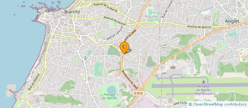 localisation de l'entreprise SCI CEPI à BIARRITZ