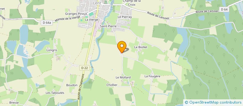 localisation de l'entreprise SCI CEPURE  LENT