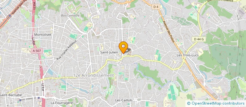 localisation de l'entreprise SCI CER à MARSEILLE