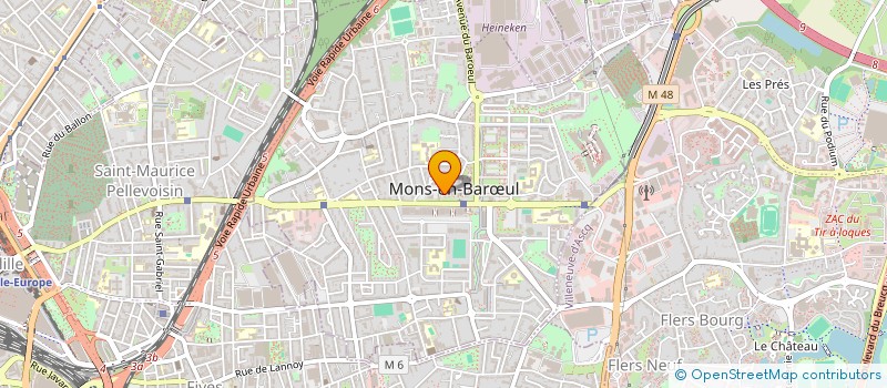 localisation de l'entreprise SCI CERAL  MONS-EN-BARUL