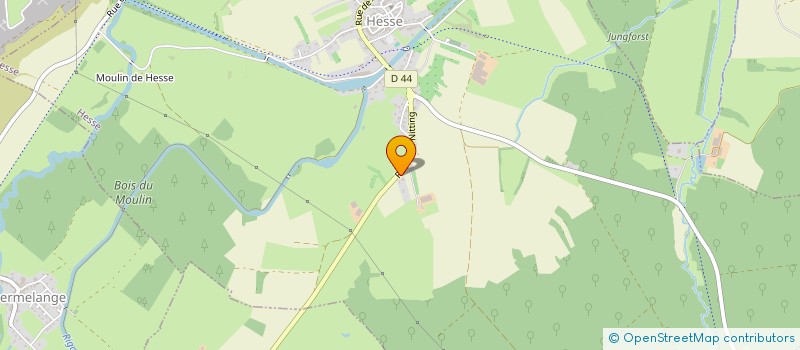 localisation de l'entreprise SCI CERBERE  HESSE