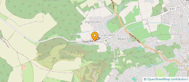 localisation de l'entreprise SCI CERCELET MARTIN  LORRY-LES-METZ