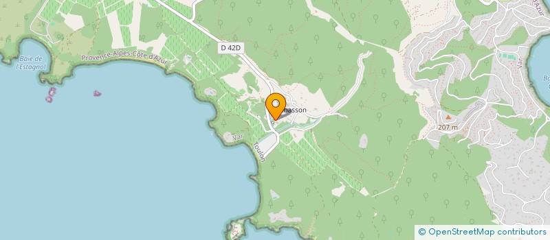localisation de l'entreprise SCI CERCLE DES KORRIGANS à BORMES-LES-MIMOSAS