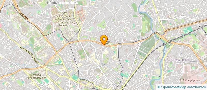 localisation de l'entreprise SCI CERDEL à MONTPELLIER