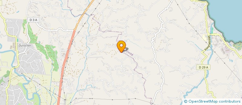 localisation de l'entreprise SCI CERDOO  LE ROBERT