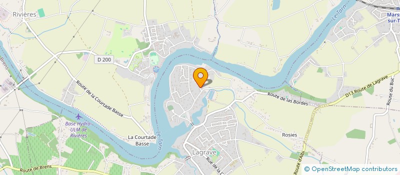 localisation de l'entreprise SCI CERE  TERSSAC