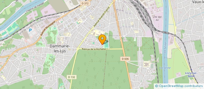 localisation de l'entreprise SCI CEREGO à DAMMARIE-LES-LYS
