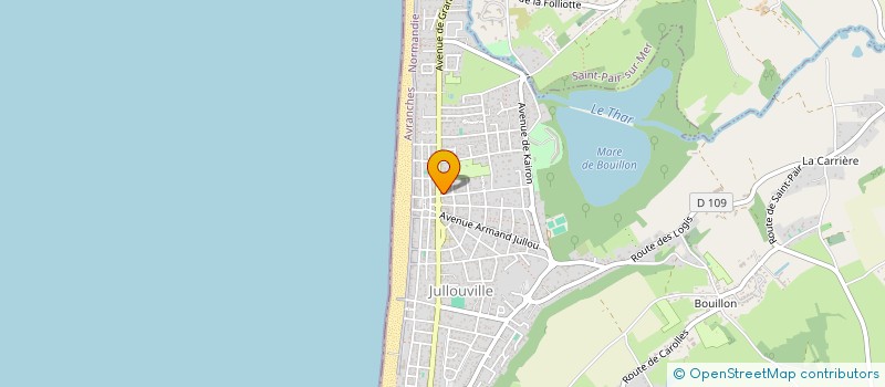 localisation de l'entreprise SCI CERES  JULLOUVILLE