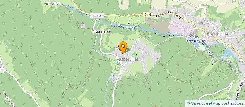 localisation de l'entreprise SCI CERES  VASPERVILLER