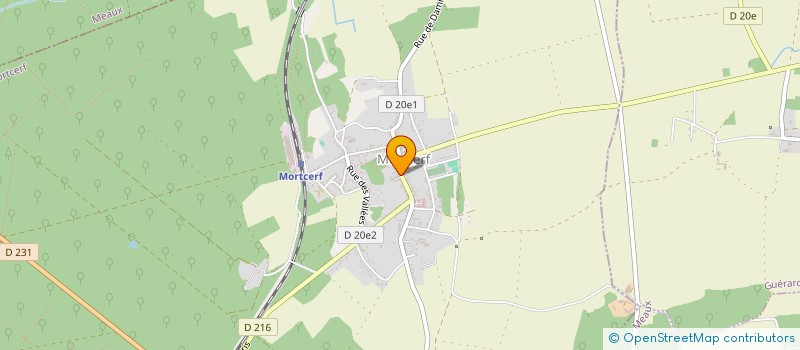 localisation de l'entreprise SCI CERFIMMO  MORTCERF