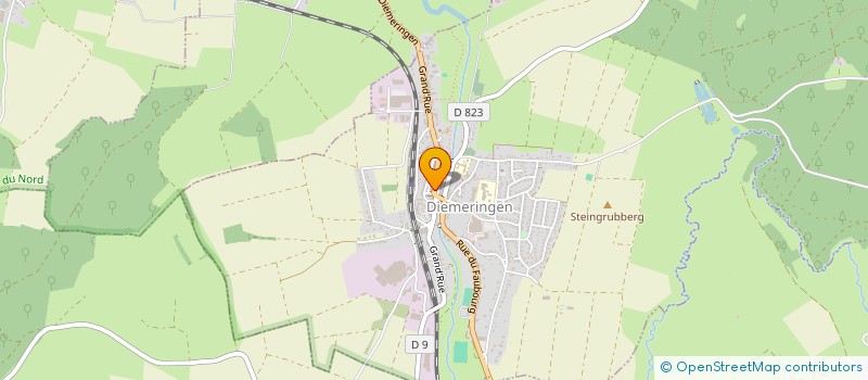 localisation de l'entreprise SCI CERISE  DIEMERINGEN