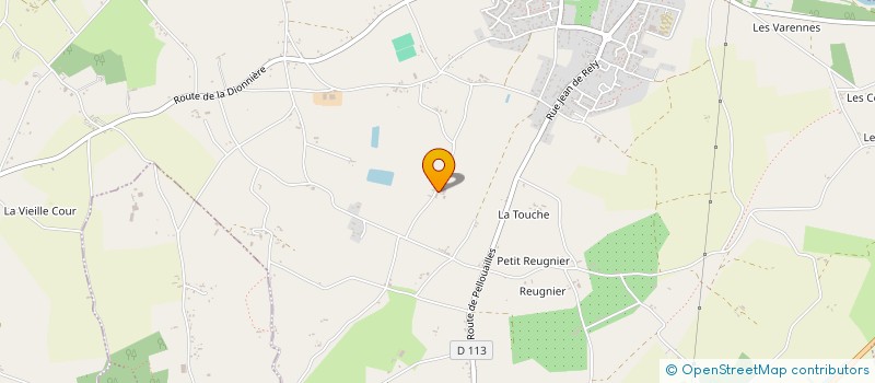 localisation de l'entreprise SCI CERISE  RIVES-DU-LOIR-EN-ANJOU