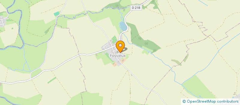 localisation de l'entreprise SCI CERISE  FOSSIEUX
