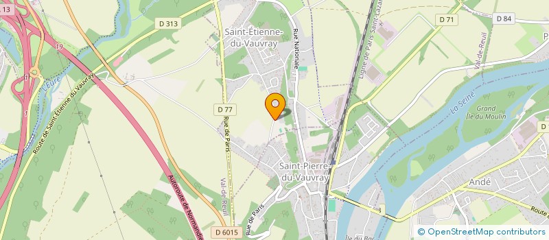 localisation de l'entreprise SCI CERNAY  SAINT-ETIENNE-DU-VAUVRAY