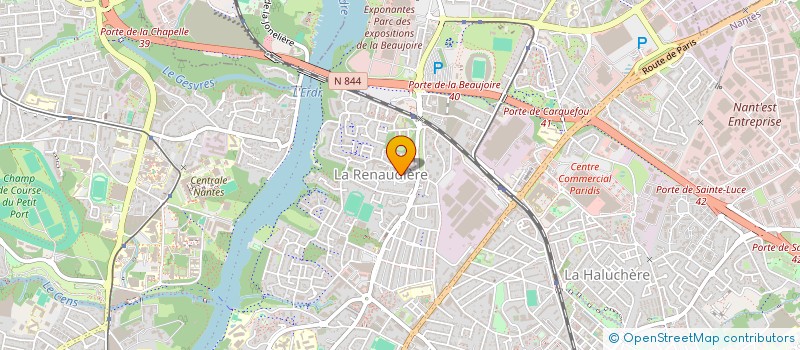 localisation de l'entreprise SCI CEROM ETOILE à NANTES