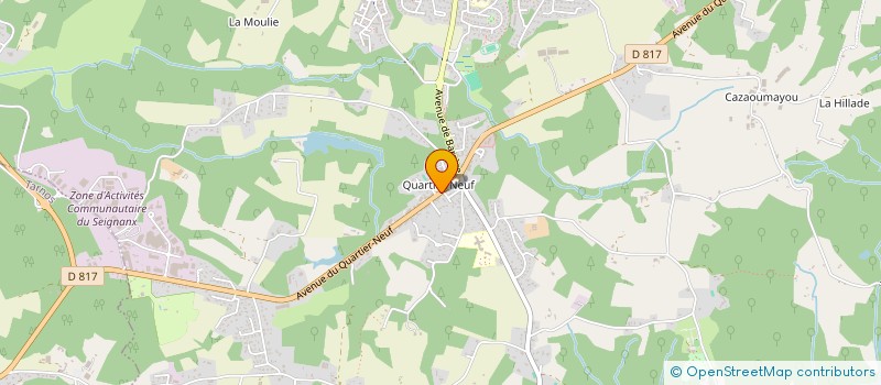 localisation de l'entreprise SCI CEROUTER  SAINT-MARTIN-DE-SEIGNANX