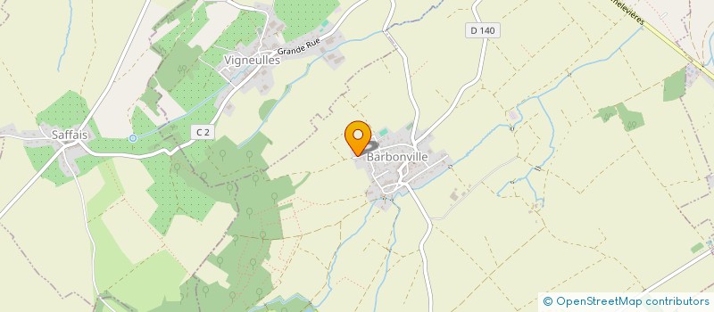 localisation de l'entreprise SCI CERPAL  BARBONVILLE