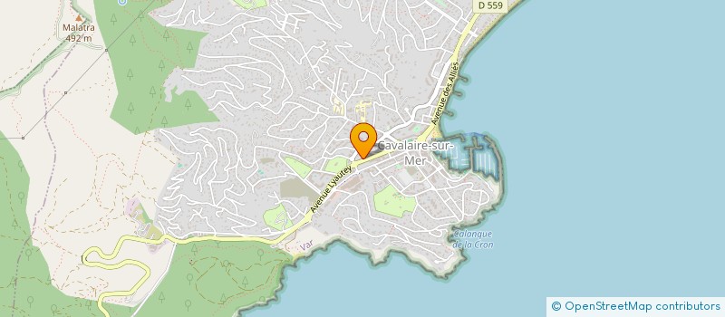 localisation de l'entreprise SCI CERRI à CAVALAIRE-SUR-MER