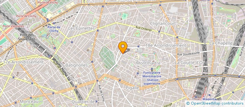 localisation de l'entreprise SCI CERTES  PARIS