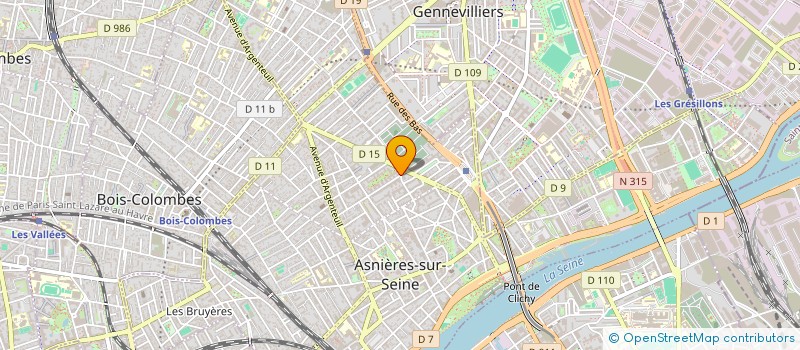 localisation de l'entreprise SCI CERTITUDE à ASNIERES-SUR-SEINE